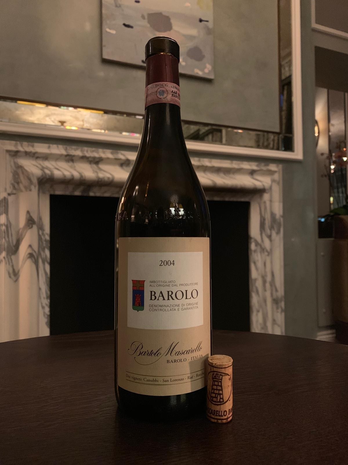 Barolo "the wine of kings, the king of wines" 67 Pall Mall