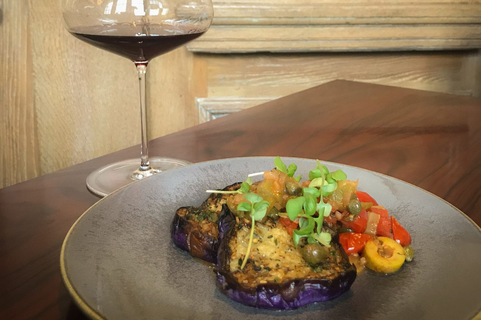 Aubergine Caponata (Vegan) 67 Pall Mall