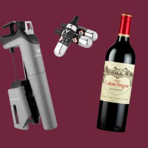 Valentine's Day Gift Set - Coravin & 2009 Chateau Calon Ségur, St Estèphe