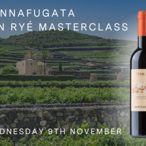 Donnafugata Ben Ryé Masterclass - Wednesday 9th November