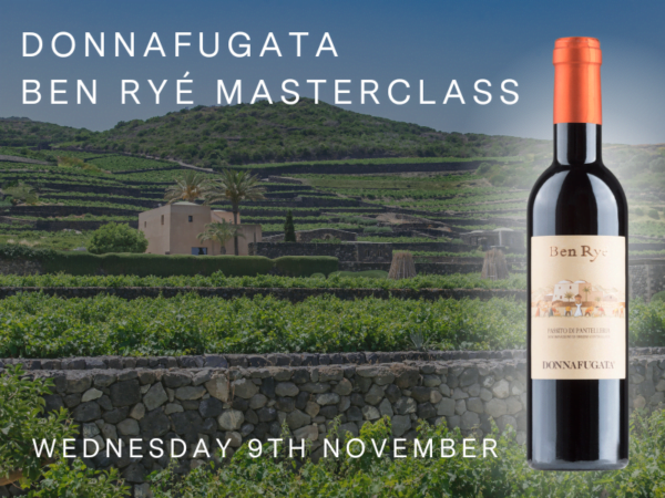 Donnafugata Ben Ryé Masterclass - Wednesday 9th November