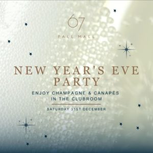 New Year's Eve Party in the Clubroom – Saturday 31st December 2022