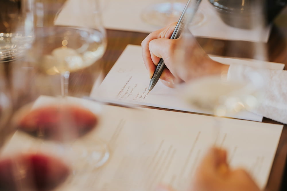 WSET Level 2 Award in Wines Oneday course in the St. James's Room