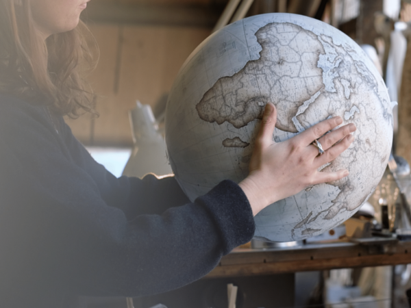 The art of globemaking - Wednesday 9th April
