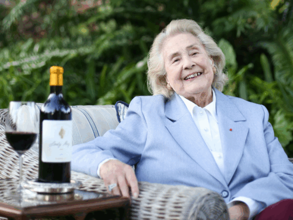 100 years of wine legend May de Lencquesaing, with Glenelly cellarmaster Dirk van Zyl – Thursday 25th September