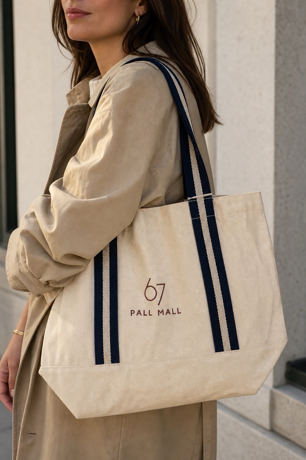 67 Pall Mall cotton tote bag